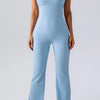 Sleeveless Straight Active Jumpsuit
