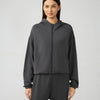 Millennia Zip Up Dropped Shouder Active Hooded