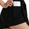 High Waist Active Skirt with Lining