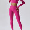 Bra Outerwear and Leggings 3-Piece Active Set