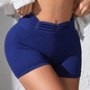 Ruched High Waist Active Shorts