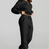 Quarter Zip Top and Drawstring Pants Active Set