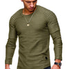 Men's Plus Size Round Neck Raglan Sleeve T-Shirt