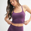 MONO B Venice Cloud Light Crisscross Sports Bra