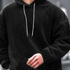 Men's Drawstring Long Sleeve Fleece Hoodie