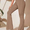 Full Size High-Waist Flare Active Pants Plus Size