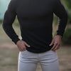 Men's Plus Size Long Sleeve Fitted T-Shirt