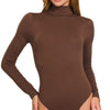 Zenana Mock Neck Long Sleeve Bodysuit