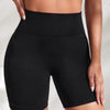 Slim Fit High Waistband Active Shorts