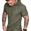 Men's Short-Sleeved Hoodie