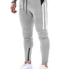 Men's Stripe Zippered Training Sweatpants